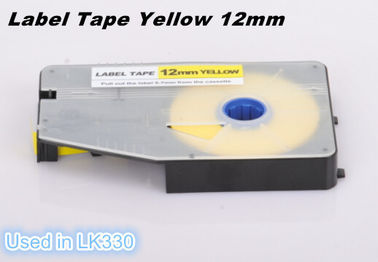 la cinta del fabricante de la etiqueta de marca del alambre laminó haber modificado para requisitos particulares industrial, amarillo