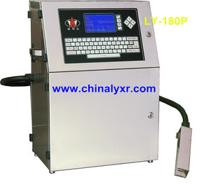 Impresora del código de fecha del chorro de tinta de LY-180P para la codificación y la marca de alta calidad