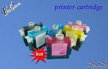 El tanque compatible BCI1411 de la tinta de impresora de 6 colores con el microprocesador para el cartucho de tinta del formato grande de Canon W7200 W8200 W8400
