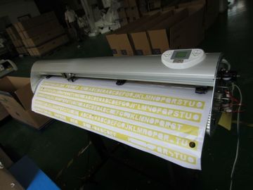 Trazador de la etiqueta engomada del vinilo de PCUT compatible con el ilustrador del adobe, el cortador del trazador del vinilo con el punto del laser y el corte del contorno