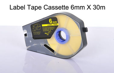 sustancias químicas de la prenda impermeable del casete de cinta de la etiqueta de la impresora de la etiqueta del cable resistentes