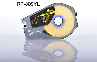 cartucho de cinta compatible de la etiqueta de 9m m amarillo/blanco para la impresora de la identificación del cable