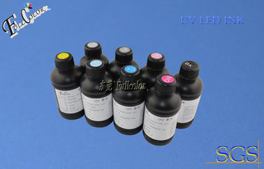 La tinta curable llevada ULTRAVIOLETA para el chorro de tinta ancho/la tinta de impresora plana, 8 del formato de Epson Pro4800 colorea la tinta de la luz UV