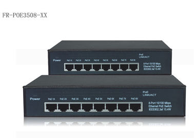 Poder de 8 puertos sobre el interruptor 10/100/el 1000M de Ethernet con IEEE 802.3af