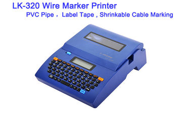Máquina baja comercial de la marca del cable del consumo de los pequeños del tubo del alambre del marcador datos de la impresora