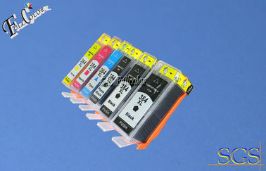 5 color HP 364 cartuchos de tinta compatibles de impresora del XL con el cartucho por encargo del chorro de tinta del microprocesador
