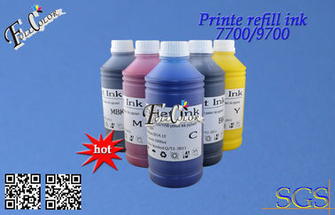 Tinta de impresora compatible del estudio del cliente de 5 estrellas para el favorable paquete de la botella 9710 7710 1000ml de Epson para el revendedor