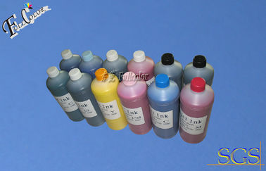 Tinta del pigmento de la impresora de colores de Refiillable 12 para la serie de Canon IPF 8400 9400 botellas de tintas compatibles del cartucho de tinta de impresora
