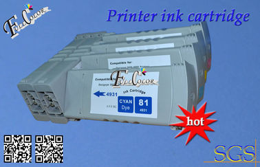 Cartucho de tinta de impresión rápido del tinte de HP 81 BK C M Y 680ml para la impresora de HP Desiginjet D5800 del uso