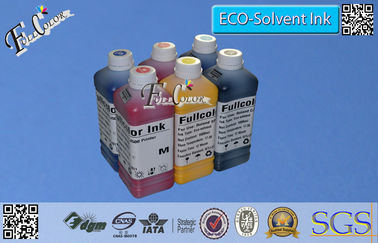 6 el pigmento de la botella del color 1000ml basó la tinta del Eco-solvente para OEM 1400 de la impresora de la foto de la aguja de Epson