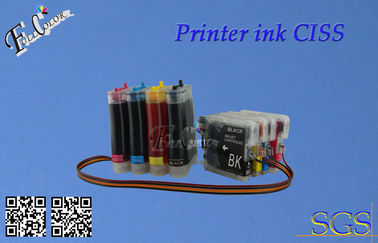Sistema de la tinta del repuesto LC103/LC105/LC107 de CISS del negro y del color de Printting de la oficina para Brother con el microprocesador del ARCO