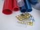 Enrarezca la película de empaquetado protectora impermeable del PVC azul/rosa/rojo