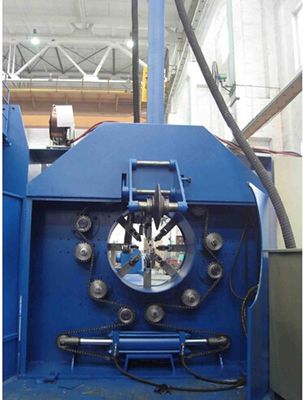 Máquina 60 de la Cerrar-Soldadura de poste ligero del poste de la lámpara del diámetro de Larege - 340m m, 16 miden máximo