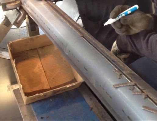 Máquina 60 de la Cerrar-Soldadura de poste ligero del poste de la lámpara del diámetro de Larege - 340m m, 16 miden máximo