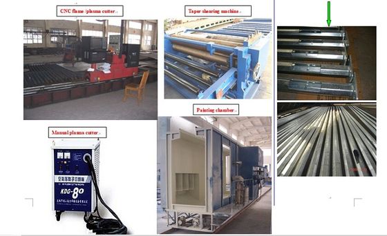 Máquina del polo ligero de calle/equipo industriales de la fabricación para el polo ligero