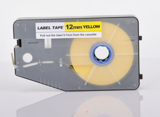 el tacto TZ de p etiqueta la cinta 6m m, 9m m, prenda impermeable del fabricante de 12m m para la marca del cable