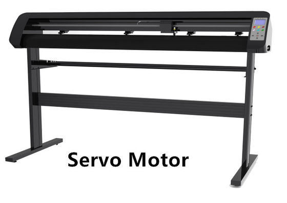 Máquina del trazador del corte del contorno del negro del motor servo con la chapa y la aleación de aluminio