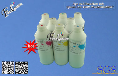 Tinta de la sublimación de 4880 impresoras de Epson de la tinta de impresión de Transfet del calor favorable
