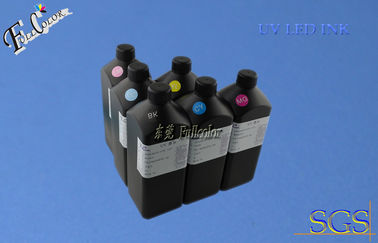 Tinta curable llevada ULTRAVIOLETA de la densidad del alto color para la impresión ultravioleta de la cabeza de la impresora de Epson DX5