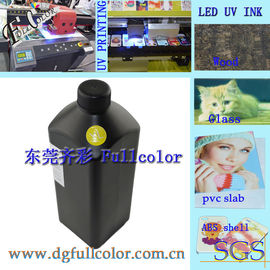 Tinta curable llevada ULTRAVIOLETA de la densidad del alto color para la impresión ultravioleta de la cabeza de la impresora de Epson DX5
