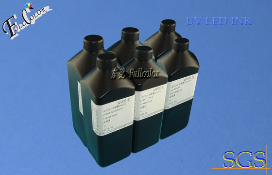 Tinta curable ULTRAVIOLETA modificada para requisitos particulares del LED para tintas ULTRAVIOLETA del repuesto de la impresora DX5/DX6/DX7 de Epson