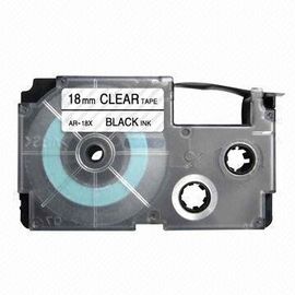 Cinta de etiquetado adhesiva laminada del fabricante, reemplazo del casete compatible para Casio que imprime la cinta