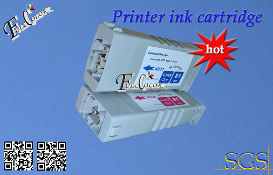 Tinta de impresora de Copatible C4930A HP 81 cartucho de tinta del negro de 680 ml para la impresora de Desiginjet HP5000 HP5500 D5800