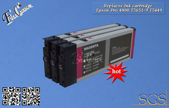 El cartucho de tinta compatible de impresora Eposon favorables 4800 substituye Cartridgte T5651-9
