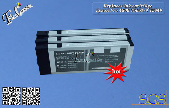 El cartucho de tinta compatible de impresora Eposon favorables 4800 substituye Cartridgte T5651-9