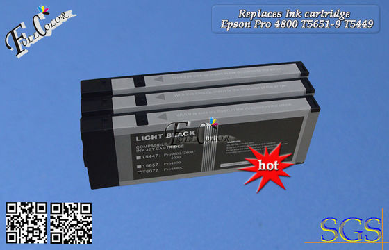 El cartucho de tinta compatible de impresora Eposon favorables 4800 substituye Cartridgte T5651-9