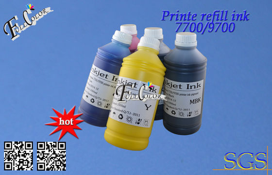Tinta de impresora compatible del estudio del cliente de 5 estrellas para el favorable paquete de la botella 9710 7710 1000ml de Epson para el revendedor