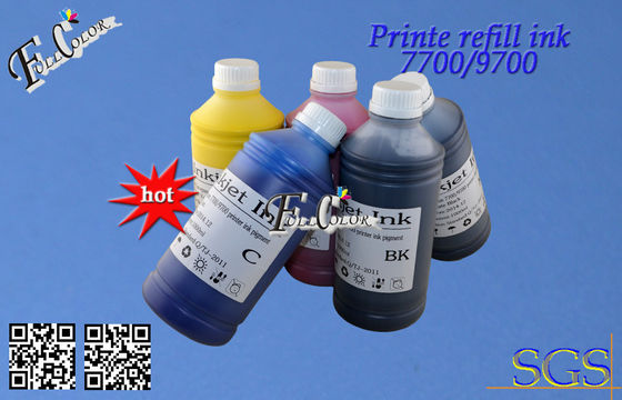 Tinta de impresora compatible del estudio del cliente de 5 estrellas para el favorable paquete de la botella 9710 7710 1000ml de Epson para el revendedor