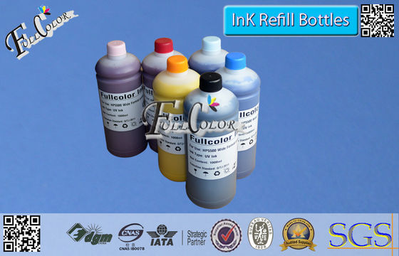 1000ml tinta ULTRAVIOLETA del pigmento del repuesto HP83 para HP Designjet 5500 series de la impresora del color vivo de la impresión de seda