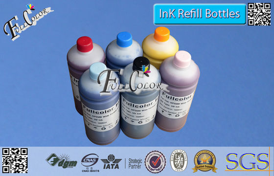 1000ml tinta ULTRAVIOLETA del pigmento del repuesto HP83 para HP Designjet 5500 series de la impresora del color vivo de la impresión de seda