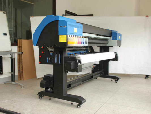 Impresoras de chorro de tinta solventes amistosas de Eco DX5 Eco con color de CMYK/tinta de la sublimación del tinte