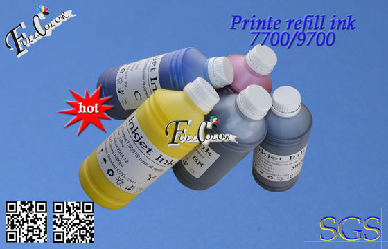 De la impresora del pigmento de la tinta tinta del pigmento del cromo K3 ultra para las favorables 7700 5 botellas del repuesto de la tinta del color de Epson