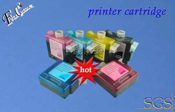 El tanque compatible BCI1411 de la tinta de impresora de 6 colores con el microprocesador para el cartucho de tinta del formato grande de Canon W7200 W8200 W8400