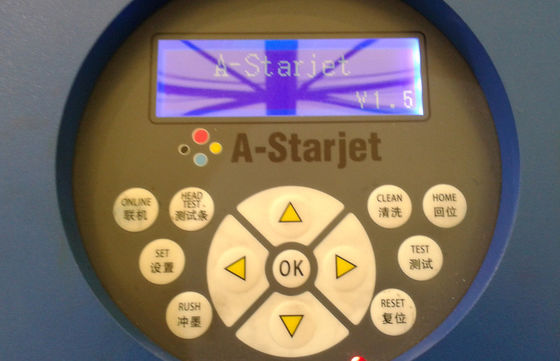 Cabeza de impresora de A-Starjet 3pcs DX7, impresora solvente para hacer publicidad, CE del formato grande de 1800m m