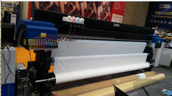 Cabeza de impresora de A-Starjet 3pcs DX7, impresora solvente para hacer publicidad, CE del formato grande de 1800m m