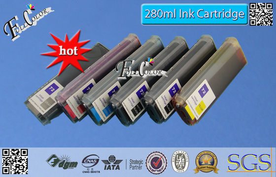 Los PP 6 colorean los cartuchos de tinta recargables del formato grande para HP T1100/la impresora 260ml de T1100ps