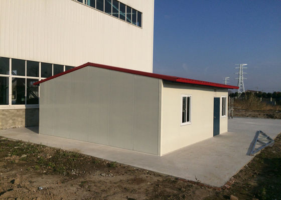 Unidades prefabricadas de acero ligeras modernas de la casa de planta baja No-Que encoge para la pequeña familia