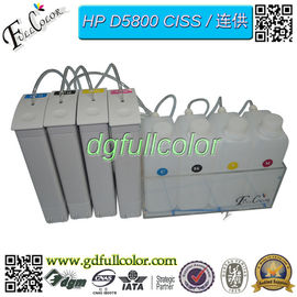Sistema de abastecimiento continuo compatible de la tinta de la impresora BK C M Y de CISS HP Designjet D5800 de DIY HP81