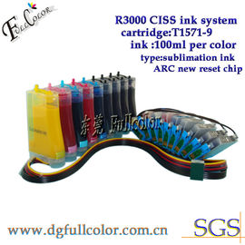 La tinta llena del pigmento rellenó Epson T1571 - colores continuos 200ml del sistema de abastecimiento 9 de la tinta de CISS T1579 cada color