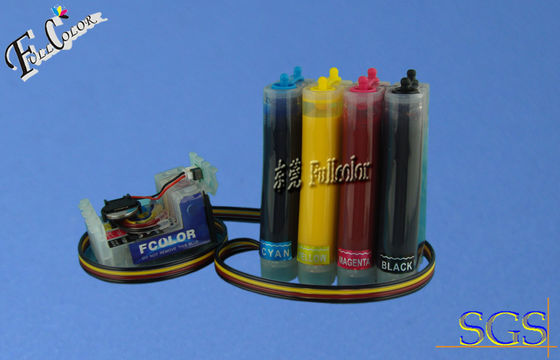 Sistema de abastecimiento continuo compatible de la tinta de CISS para los equipos cis del cartucho de tinta del epson T1241 T1242 T1243 T1244