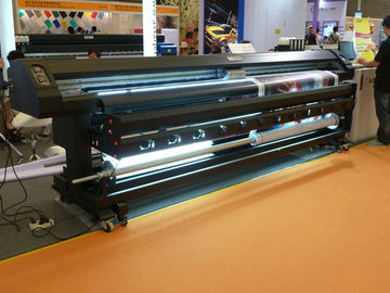 La impresora solvente 77802L del formato grande de 4 colores dobla echado a un lado para la bandera de la flexión