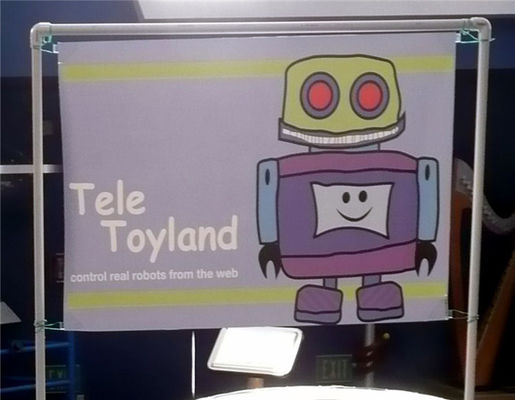 Banderas coloridas modificadas para requisitos particulares del vinilo del PVC de la flexión para hacer publicidad, impresión de Digitaces