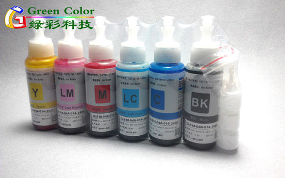 la tinta del tinte del canon de 200ml 500ml para el epson L100/L101 con color amarillo negro nunca estorba
