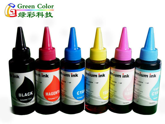 Tintas vivas de la sublimación del tinte del bulto de Epson Canon Brother del color con muchos botella de diseño