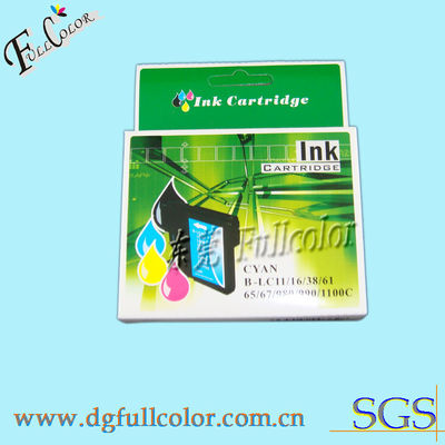 Cartucho de tinta recargable LC10/LC970/LC1000 para la impresora de Brother DCP-130C