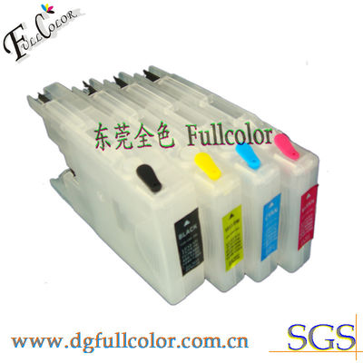 Cartucho de tinta recargable LC10/LC970/LC1000 para la impresora de Brother DCP-130C
